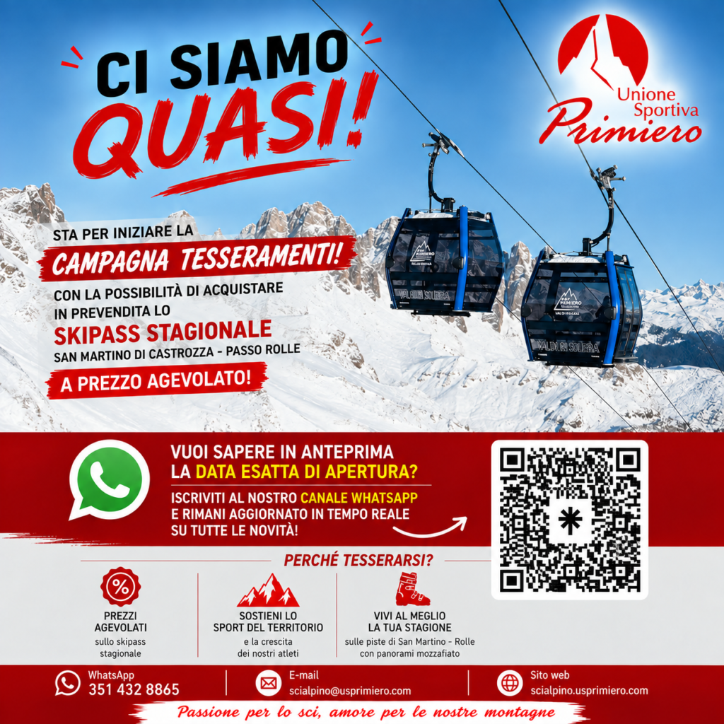 ISCRIVITI al NOSTRO CANALE WHATSAPP per RIMANERE AGGIORNATO su NEWS e PROMOZIONI
