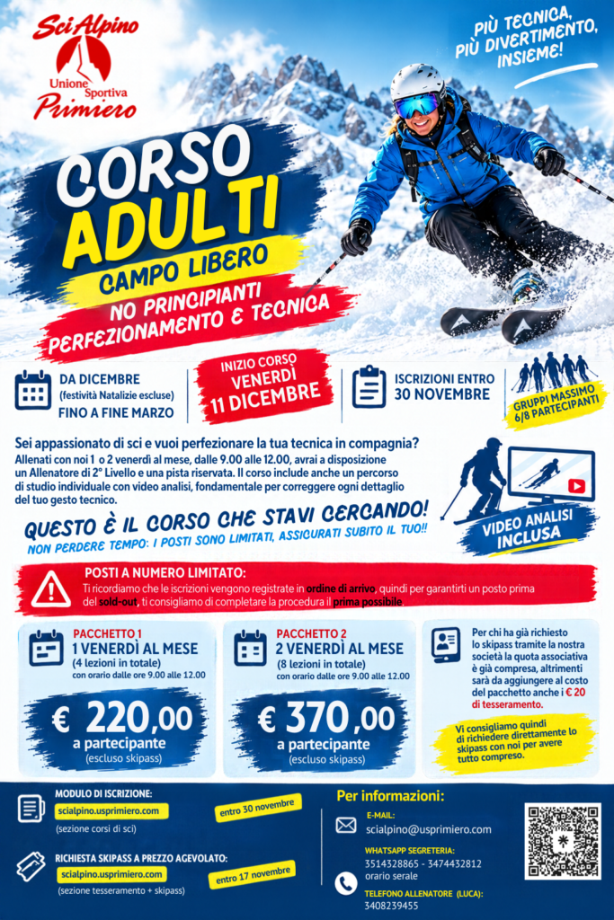 CORSO ADULTI 26-27